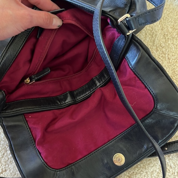 Marc by Marc Jacobs Vintage Midsize Black Pebbled Leather Satchel - Picture 5 of 7